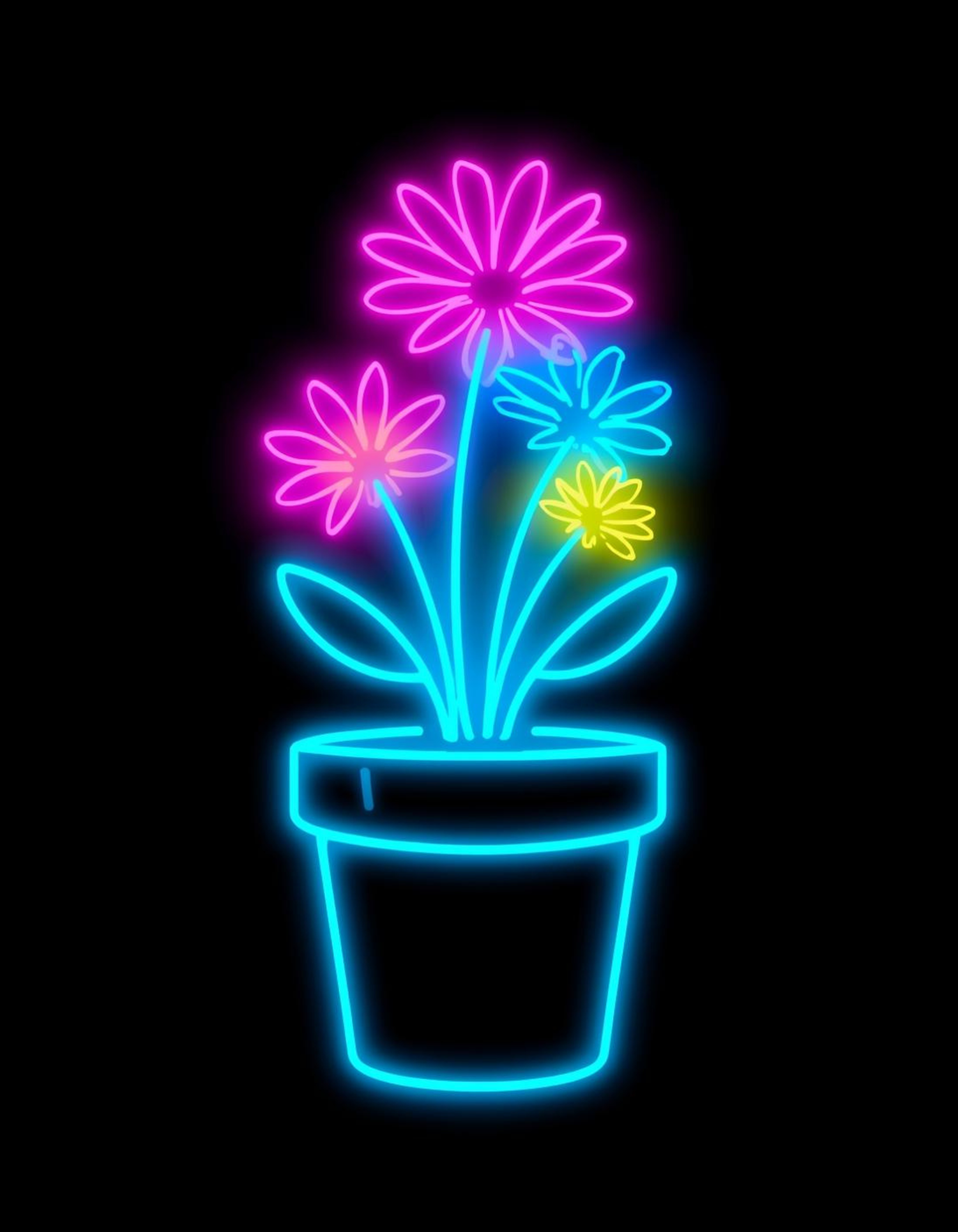 Neon Bloom Set