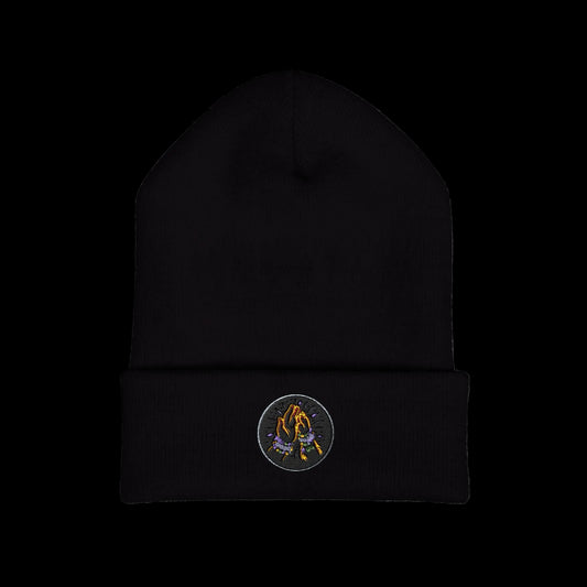 NeonPaws Circle Logo Embroidered Beanie