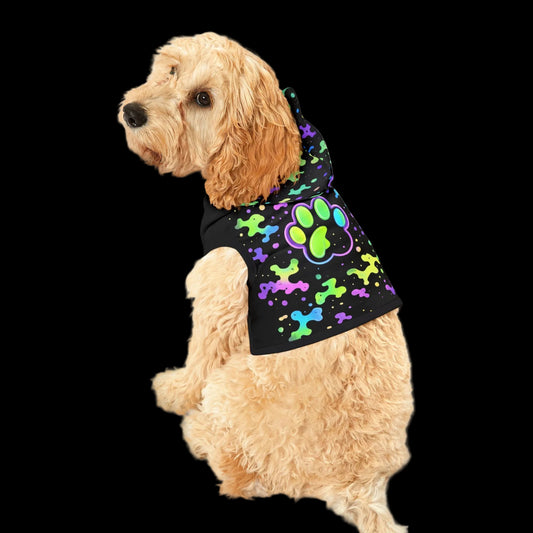 Rave Camo Pet Hoodie (PetSync)