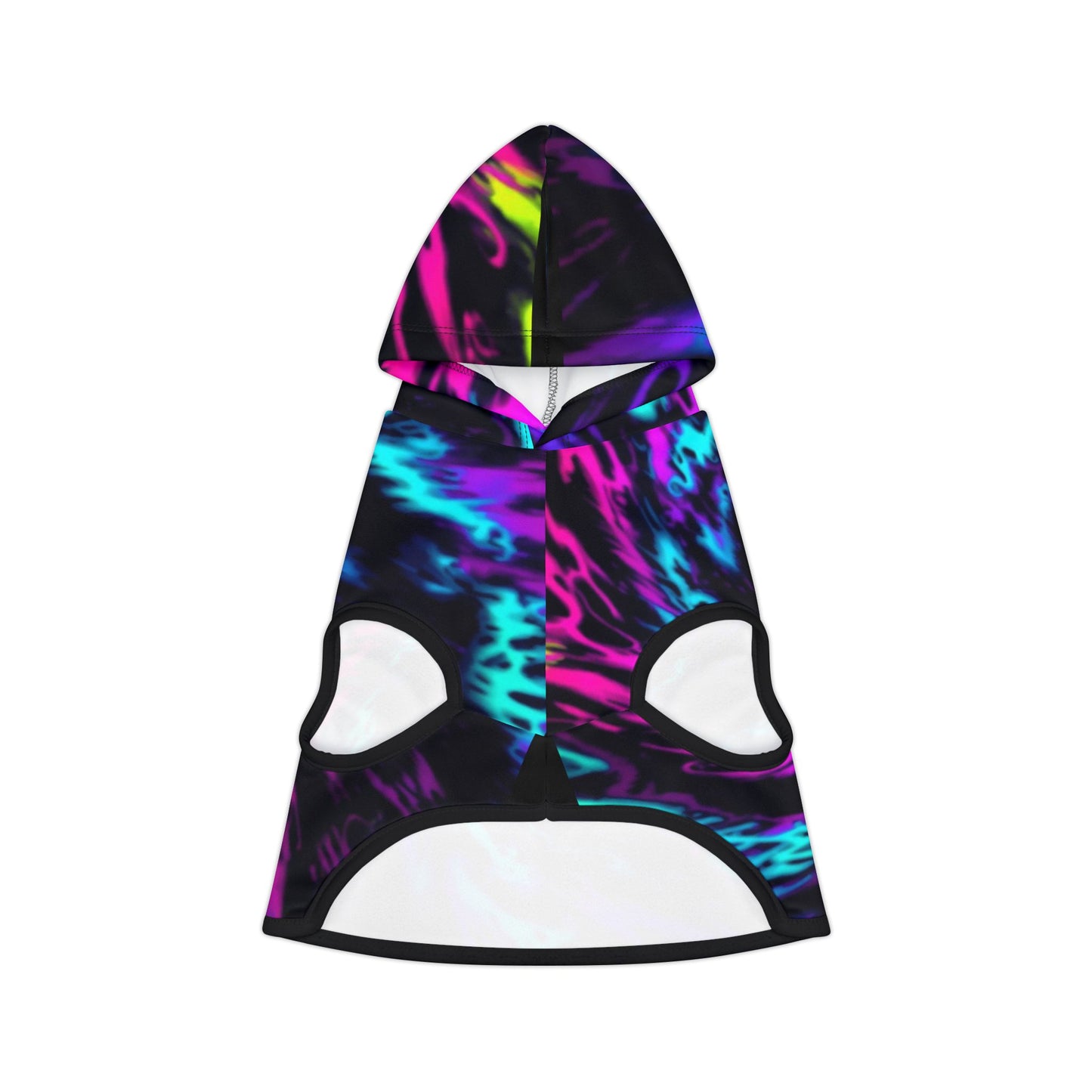 Neon Vortex Pet Hoodie (PetSync)