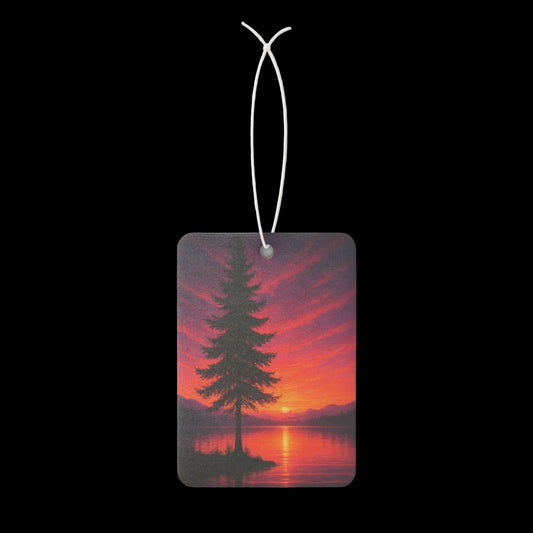 Pine Sunset Car Air Freshener