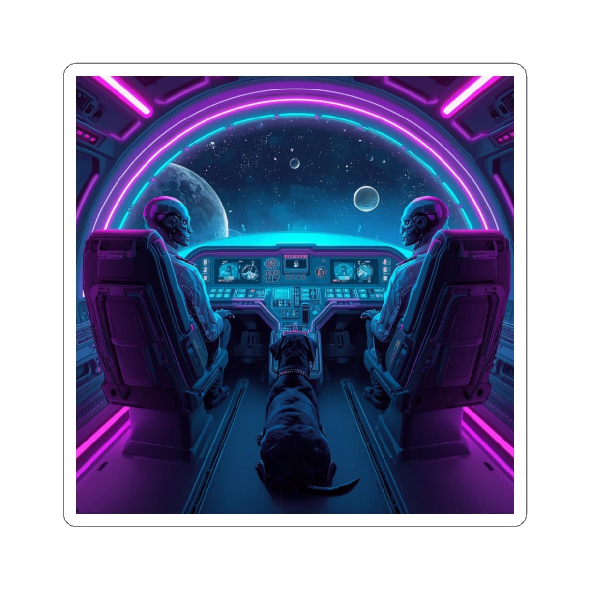 Silent Orbit Sticker