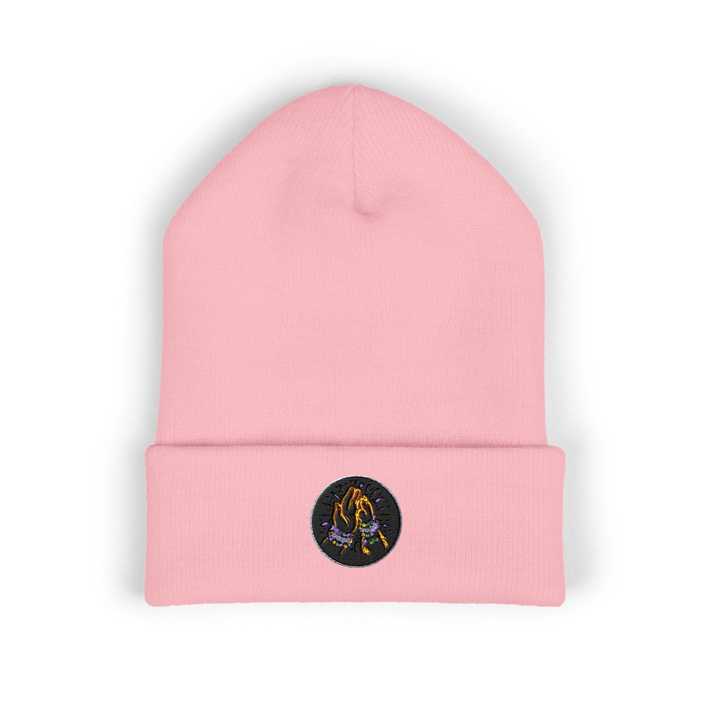 NeonPaws Circle Logo Embroidered Beanie