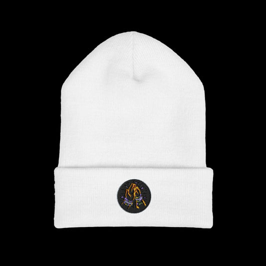 NeonPaws Circle Logo Embroidered Beanie