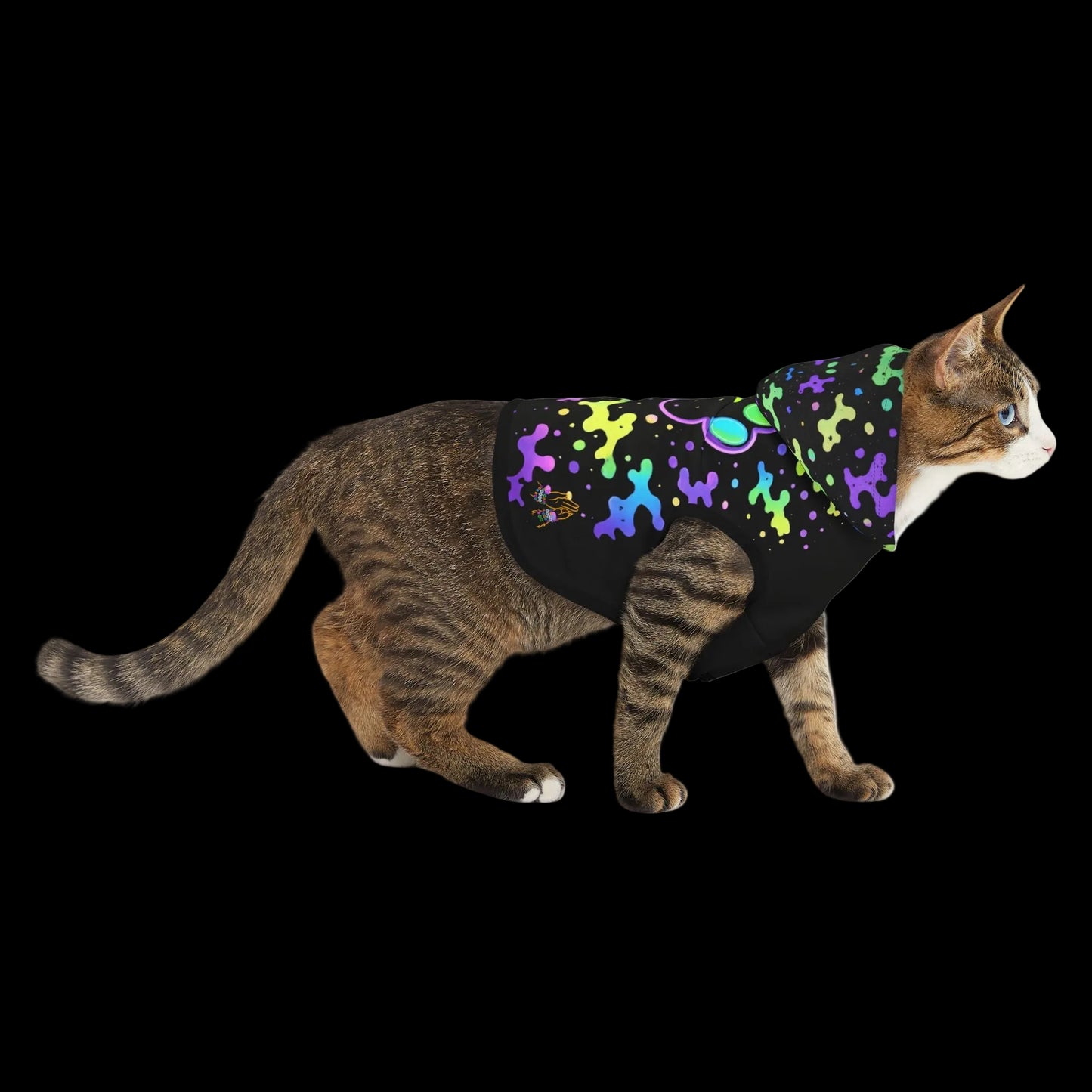 Rave Camo Pet Hoodie (PetSync)