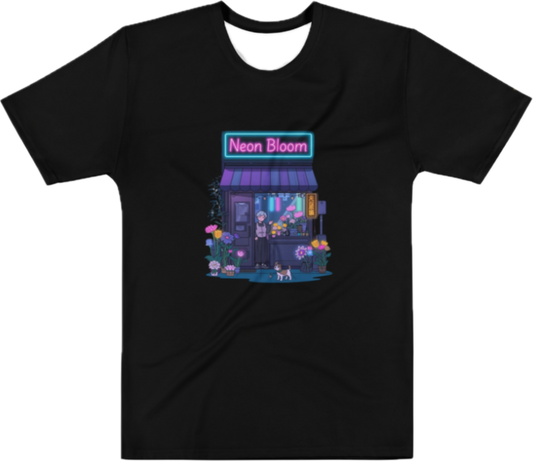 Neon Bloom Florist Tee